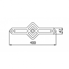 Мебельный декор AK 290-01 Мебельный декор AK 290-01