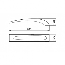 Накладка PP 160-04